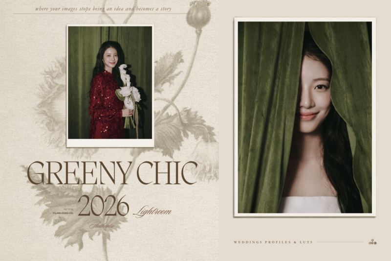 FILMSLOOKS GREENY CHIC | LR + LUTS